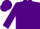 Silk - Purple, white 'CKO' emblem on back, purple bars and cuffs on white s