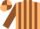 Silk - Beige and Brown stripes, Brown sleeves, Brown and Beige quartered cap