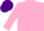 Silk - Chartreuse, pink & purple emblem front & back, matching cap