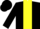 Silk - Black, Yellow Panel, Black Sleeves, Black Cap