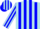Silk - navy, powder blue cross belts, power blue stripes