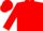 Silk - Red, yellow circled 'B', red sleeves