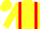 Silk - Yellow, Red 'G', Red Braces