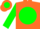 Silk - Orange, Orange 'HD' on Green disc, Green Sleeves