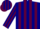 Silk - Navy Blue, Maroon Stripes