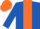 Silk - ROYAL BLUE, orange panel, orange cap