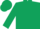 Silk - Dark green, chartreuse trim, emblem on front & back, matching cap