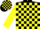 Silk - Black, Yellow Lemon, Yellow Blocks on Sleeves