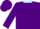 Silk - Purple,  Light Blue Collar, Purple 'MNS' on Light Blue B