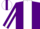 Silk - Purple, White stripe