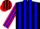 Silk - BLACK, red 'MC' on blue cryptographer's tool, platinum stripes on cr