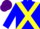 Silk - Blue, Yellow cross belts, Purple cap