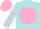 Silk - Powder Blue, Blue 'C' on Pink disc, Pink spots on Sleeves, Pink Cap