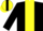 Silk - BLACK, Yellow Panel, Black Sleeves