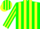 Silk - Green and Yellow Stripes, Yellow