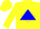 Silk - Yellow 1 blue triangle t yellow 1 blue diamond
