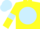 Silk - Yellow, Light Blue disc, armlets and cap