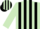 Silk - Light Green and Black stripes, Light Green sleeves, Striped cap