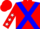 Silk - Red, Blue cross belts, White stars on sleeves