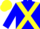 Silk - Blue, Yellow cross belts and cap