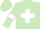 Silk - Light green, white cross and armlets