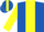 Silk - Royal Blue, Yellow stripe and sleeves, Blue cap, Yellow stripe
