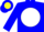 Silk - Blue, Yellow 'EU' on White disc