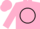 Silk - Fluorescent pink, black circle 'B' on back
