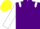 Silk - Purple, White epaulets and sleeves, yellow cap