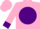 Silk - Pink, Pink V on Purple disc, Purple Cuffs