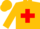 Silk - Gold, Red Cross