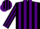 Silk - Black and Purple stripes