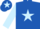 Silk - Royal Blue, Light Blue star, sleeves and star on cap