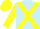 Silk - LIGHT BLUE, yellow cross belts, yellow bars on sleeves, yellow cap