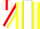 Silk - Yellow, Red Circled 'W', Red and White Panels, Red and White Stripe o