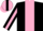 Silk - Black, Pink Panel, Pink armlet