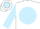 Silk - White, White 'NG' on Light Blue disc, Light Blue Sleeves