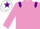 Silk - MAUVE, purple epaulettes & armlet, white cap, purple star