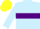 Silk - Light Blue, Purple hoop, Yellow cap