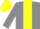 Silk - Grey body, yellow strip, grey arms, yellow cap
