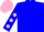 Silk - Blue body, blue arms, pink spots, pink cap