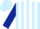 Silk - Light blue, greek flag, white stripes on dark blue sleeves, light blue cap