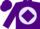Silk - Purple, lavender disc, purple 'tt', purple diamond seam on sleeves, lavender and purple cap