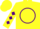 Silk - Yellow, purple circle, purple diamonds on sleeves, yellow cap