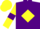 Silk - Purple, Yellow diamond, Yellow sleeves, Purple armlets, Yellow cap