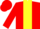 Silk - Red, red 'jaa' on yellow panel, red cap