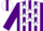 Silk - Purple, white stripes, white stars on purple sleeves, purple and stripe cap