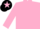 Silk - Pink, black armlet, black cap, pink star