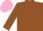Silk - Brown body, brown arms, pink cap