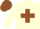 Silk - Cream body, brown cross belts, cream arms, brown cap